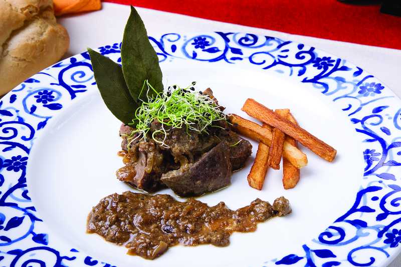 chanfaina Chanfaina, plato típico de Totalán