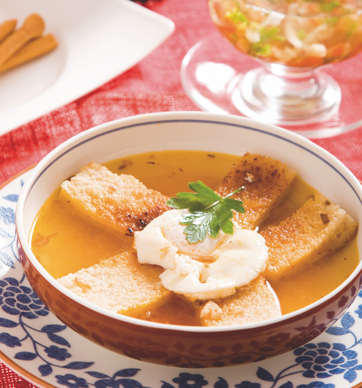 Receta de Sopa de Maimones, platos típicos de Málaga: comida malagueña